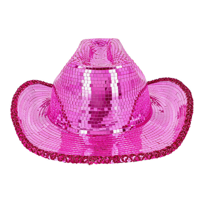 Pink Disco Cowboy Hat