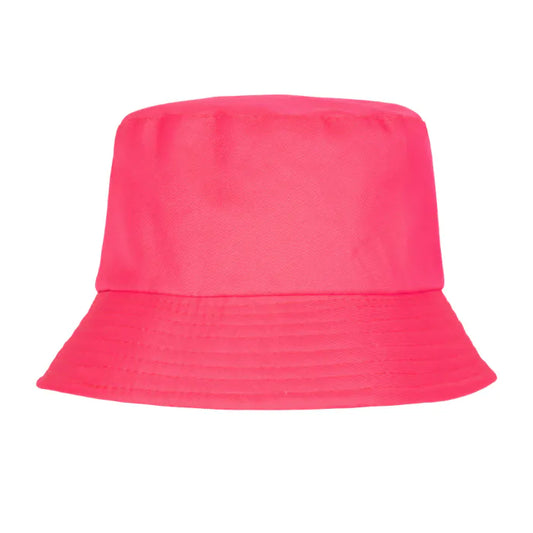 Neon Pink Bucket Hat