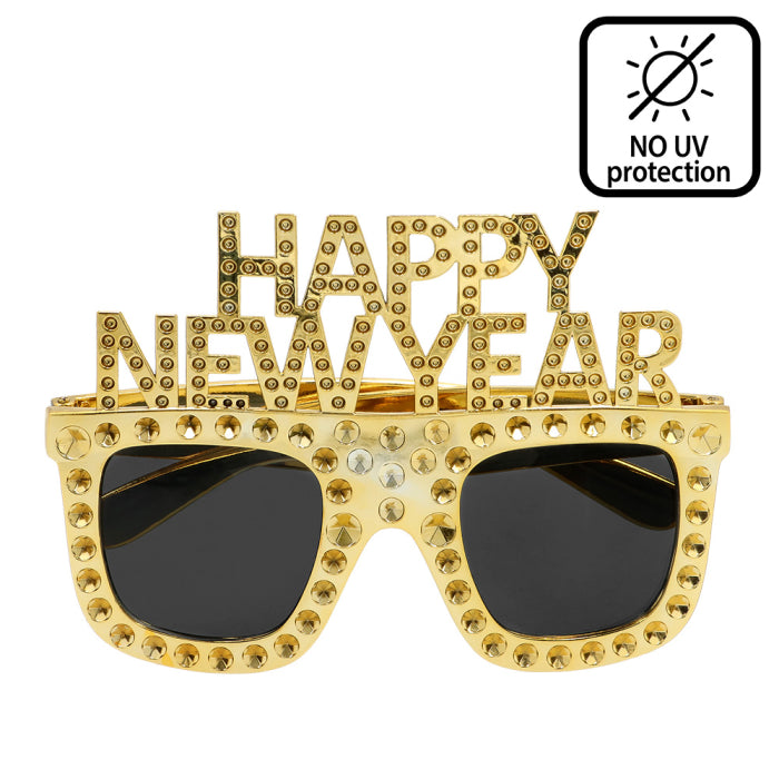 Bling 'Happy New Year' Party Glasses