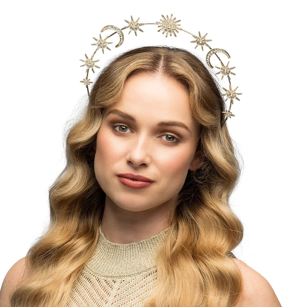 Gold Solar Goddess Headband