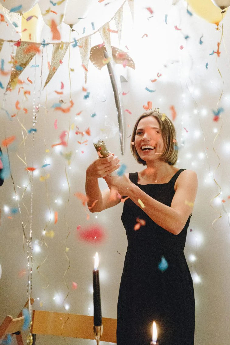 COMING SOON Luxe Gold Confetti Cannon - IN STORE ONLY