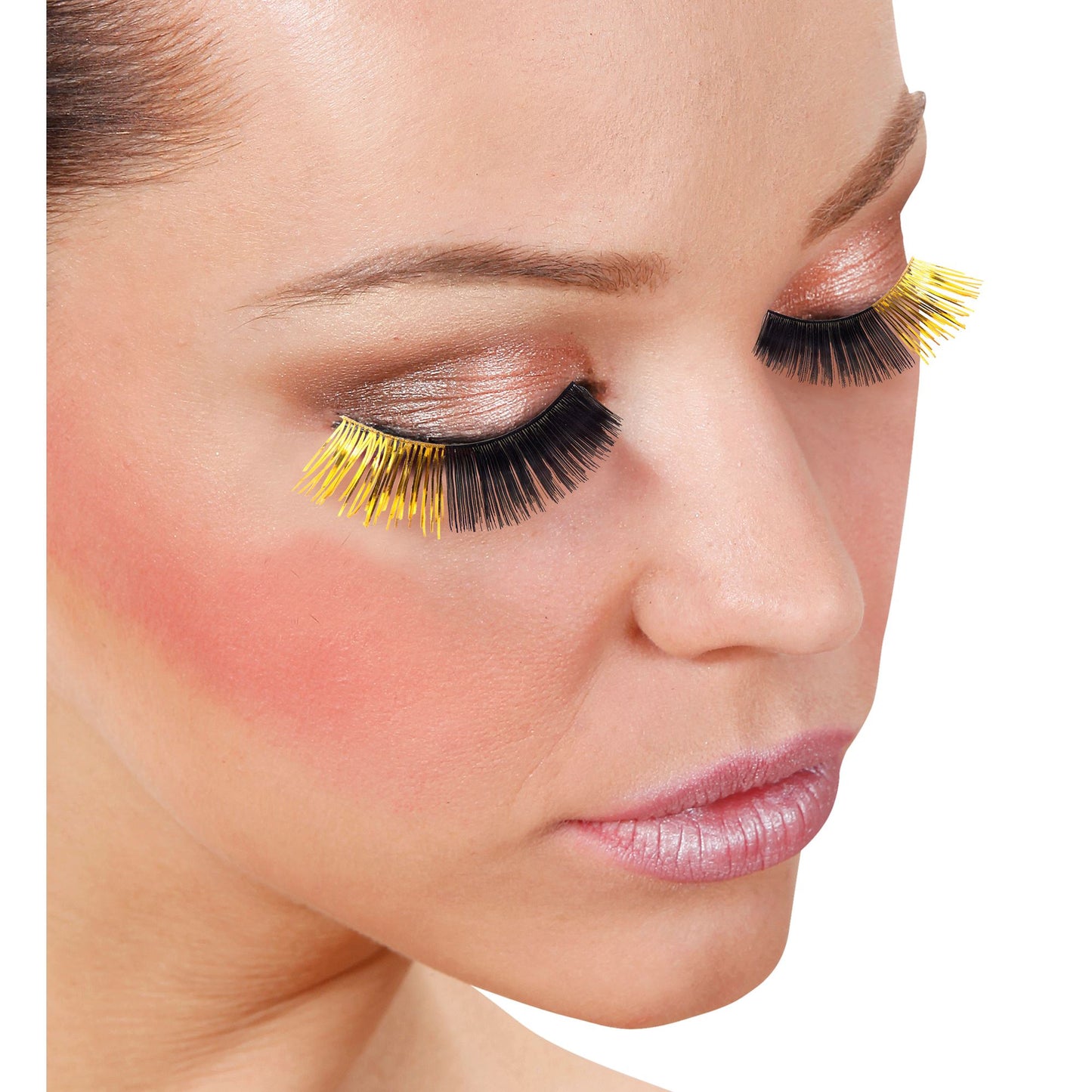 COMING SOON Metallic Gold False Strip Eyelashes