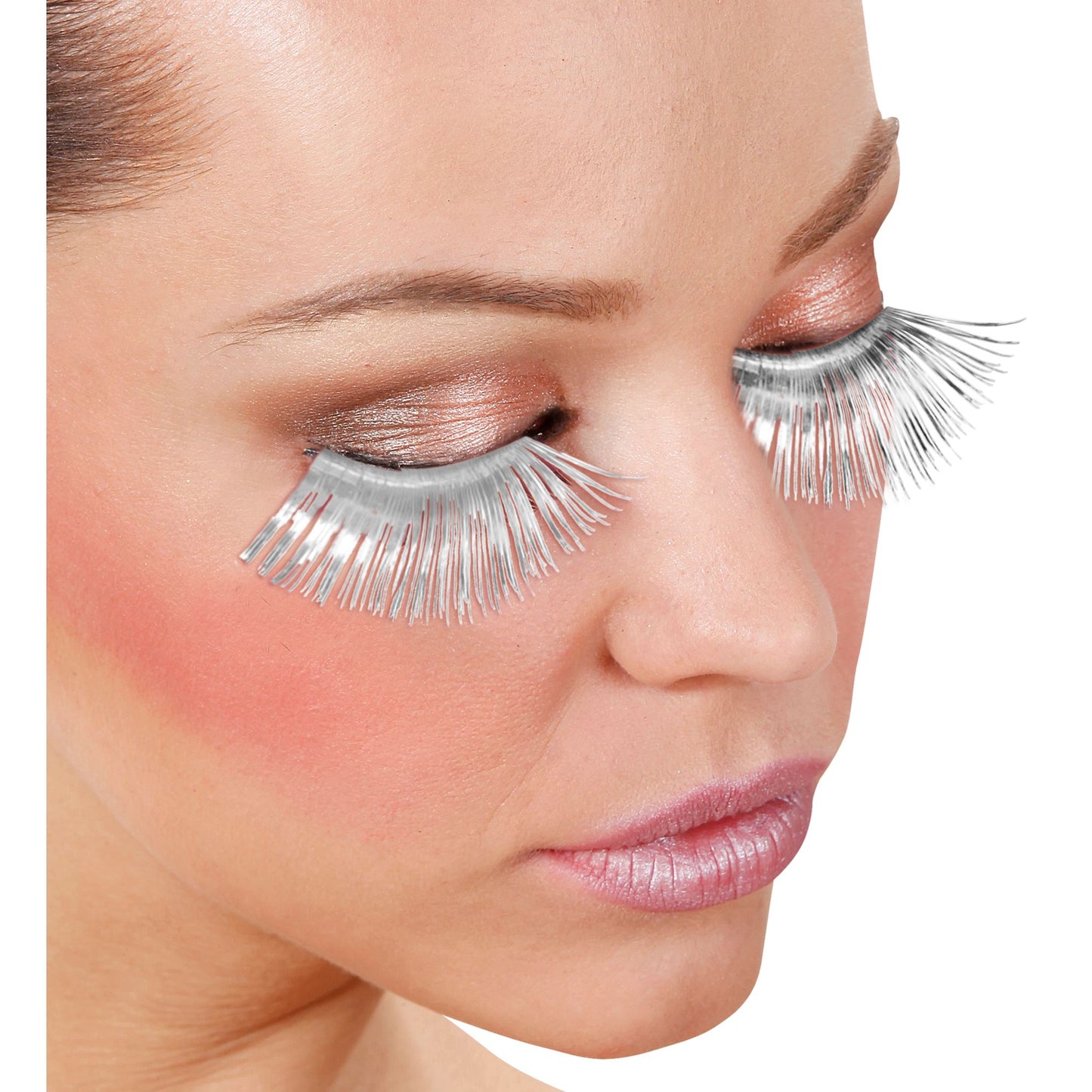 COMING SOON Metallic Silver False Strip Eyelashes