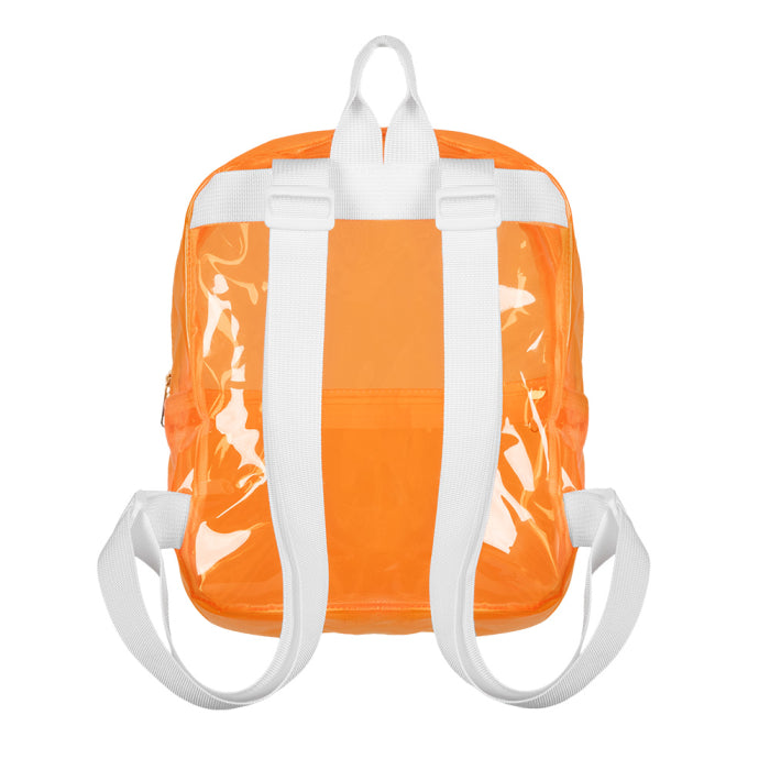 Transparent Backpack - Orange