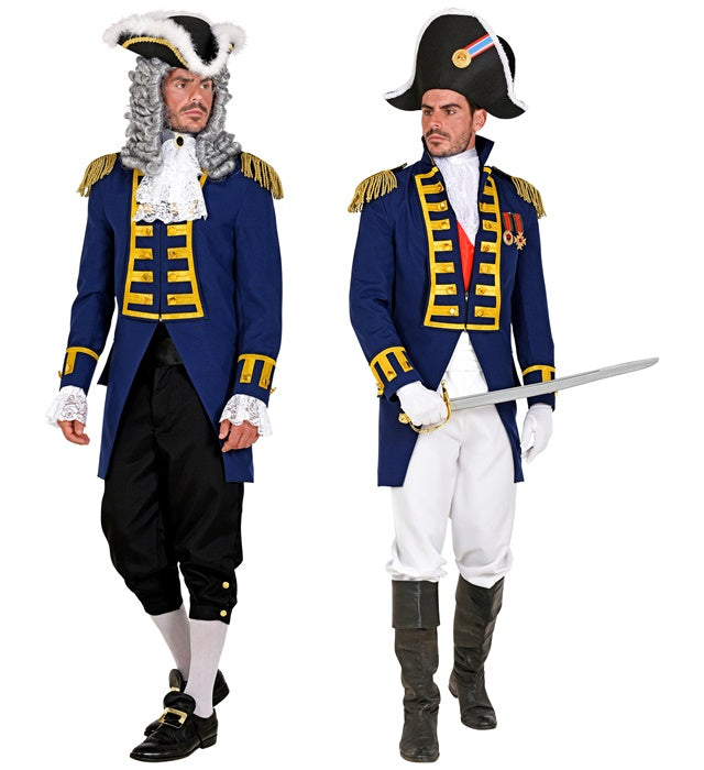 Mens Blue Parade Coat