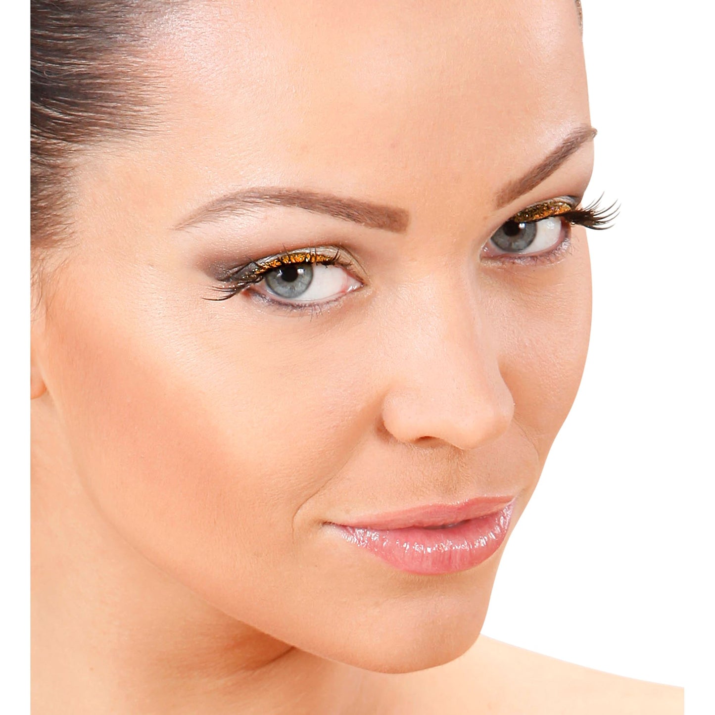 COMING SOON Glitter Gold False Strip Eyelashes