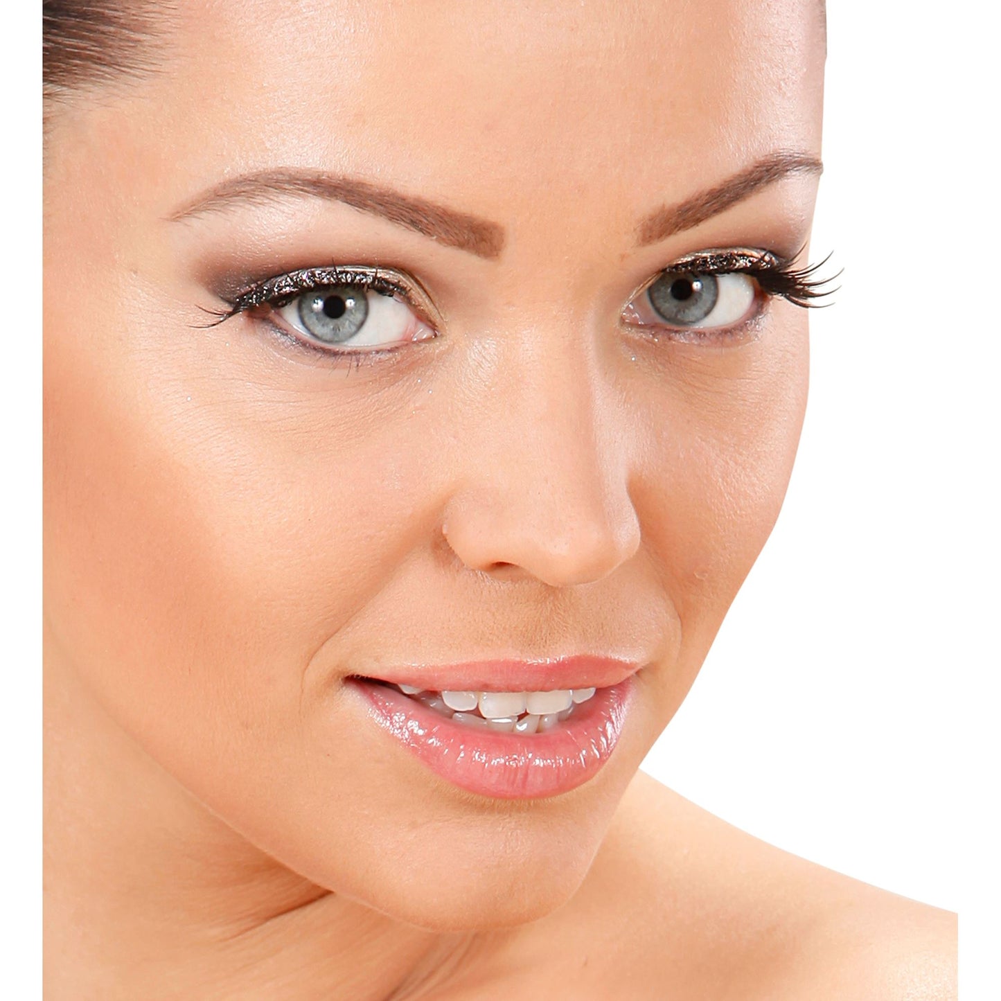 COMING SOON Glitter Silver False Strip Eyelashes