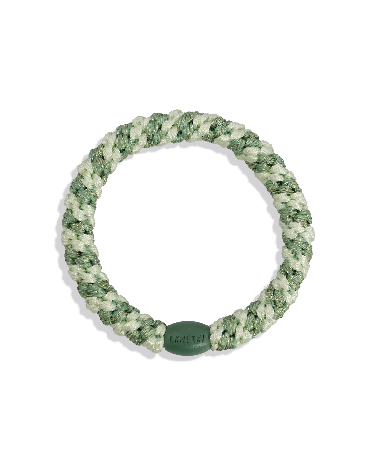 Kknekki Stripe Mint Pistachio Glitter