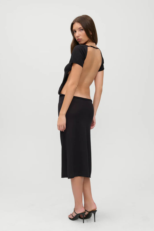 Frankies Bikinis x JENNIE Rosalie Knit Midi Dress