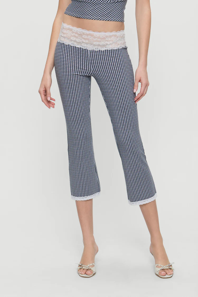 Frankies Bikinis Nikki Capri Pants - Midnight Wishes