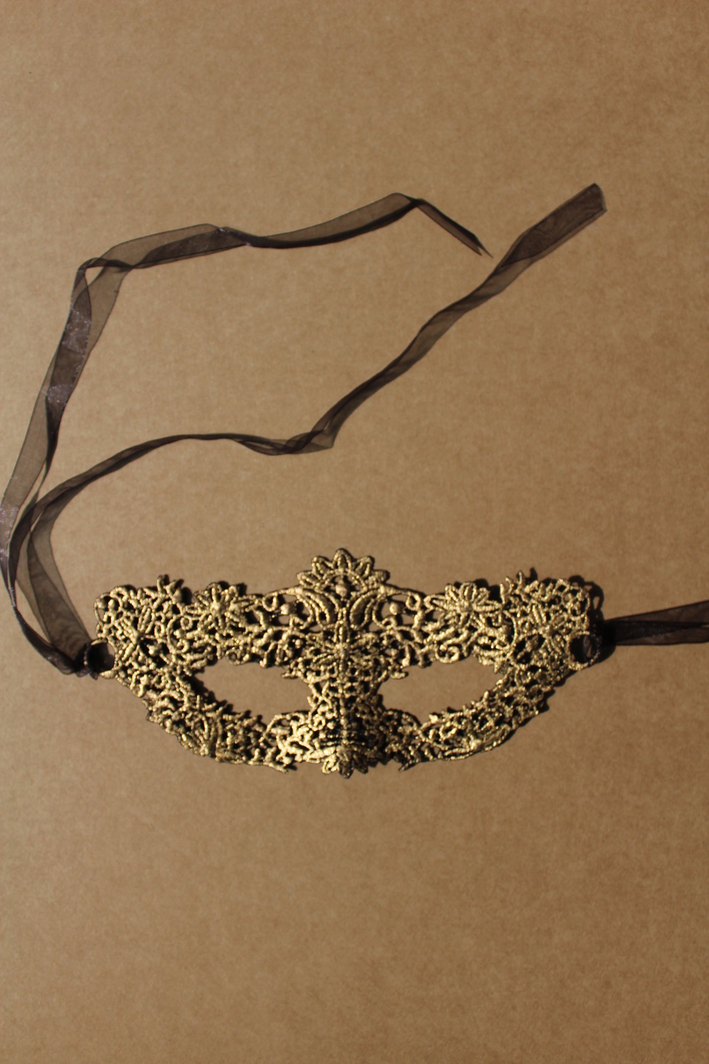 Gold Detailed Masquerade Mask