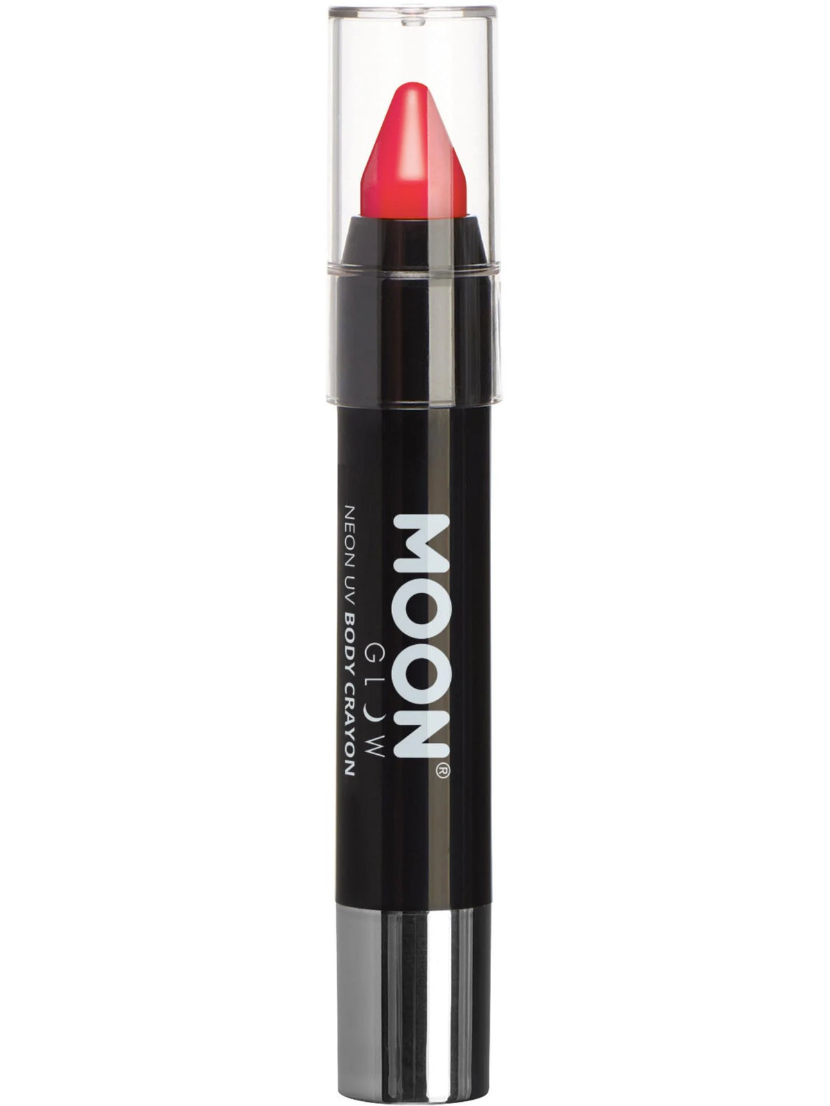 Moon Glow Intense Neon UV Body Crayons - Intense Red