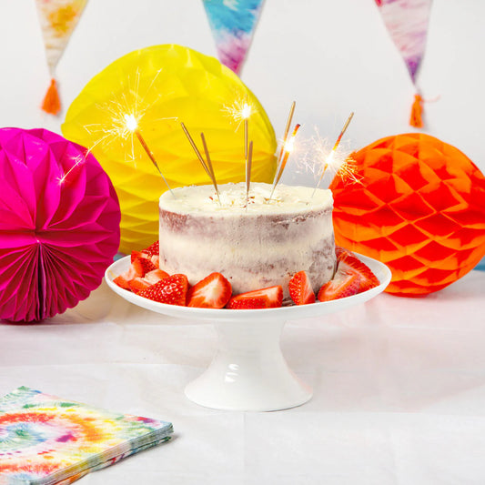 Luxe Yellow Mini Indoor Sparklers - IN STORE ONLY