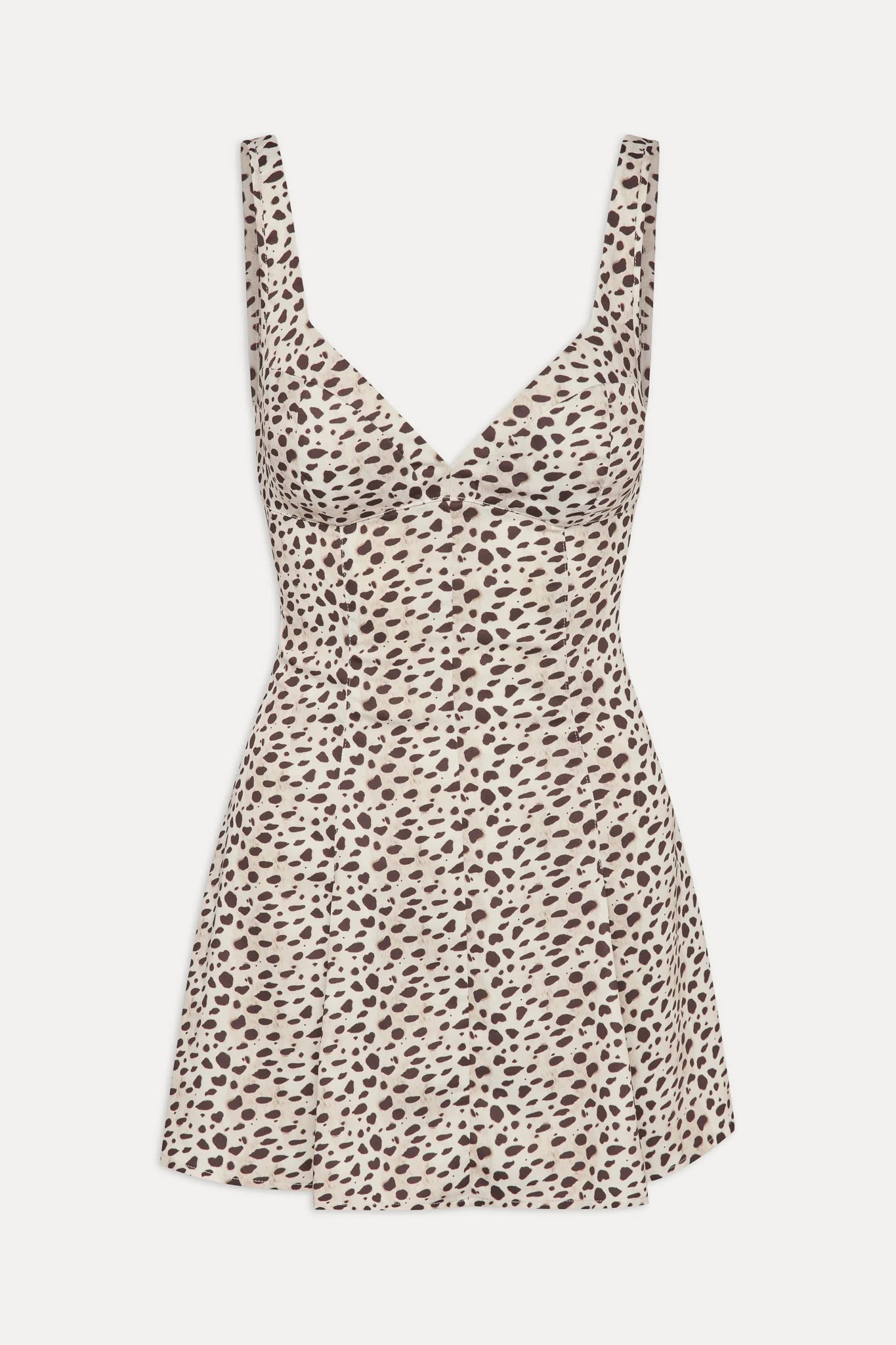 COMING SOON Frankies Bikinis Siren Satin Mini Dress - Pasture