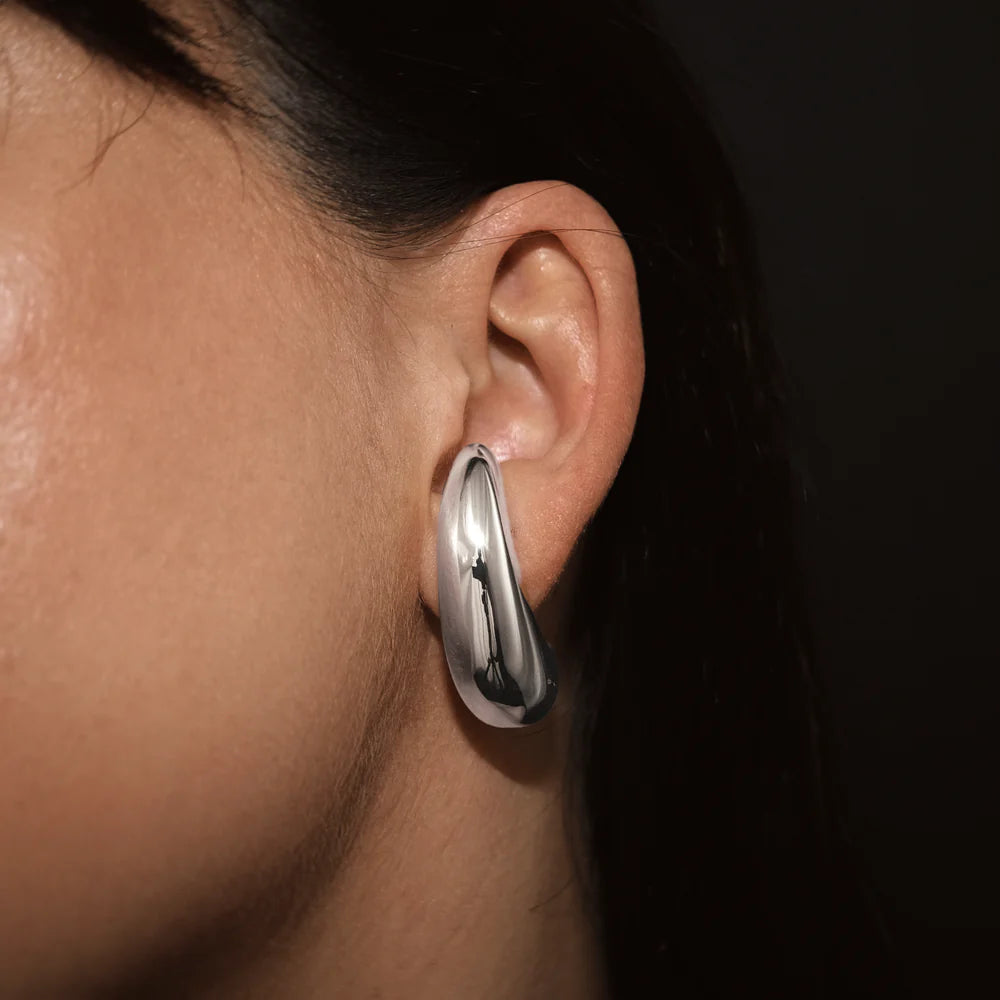 Billion Avenue Bulb Earstud - Silver (SINGLE)