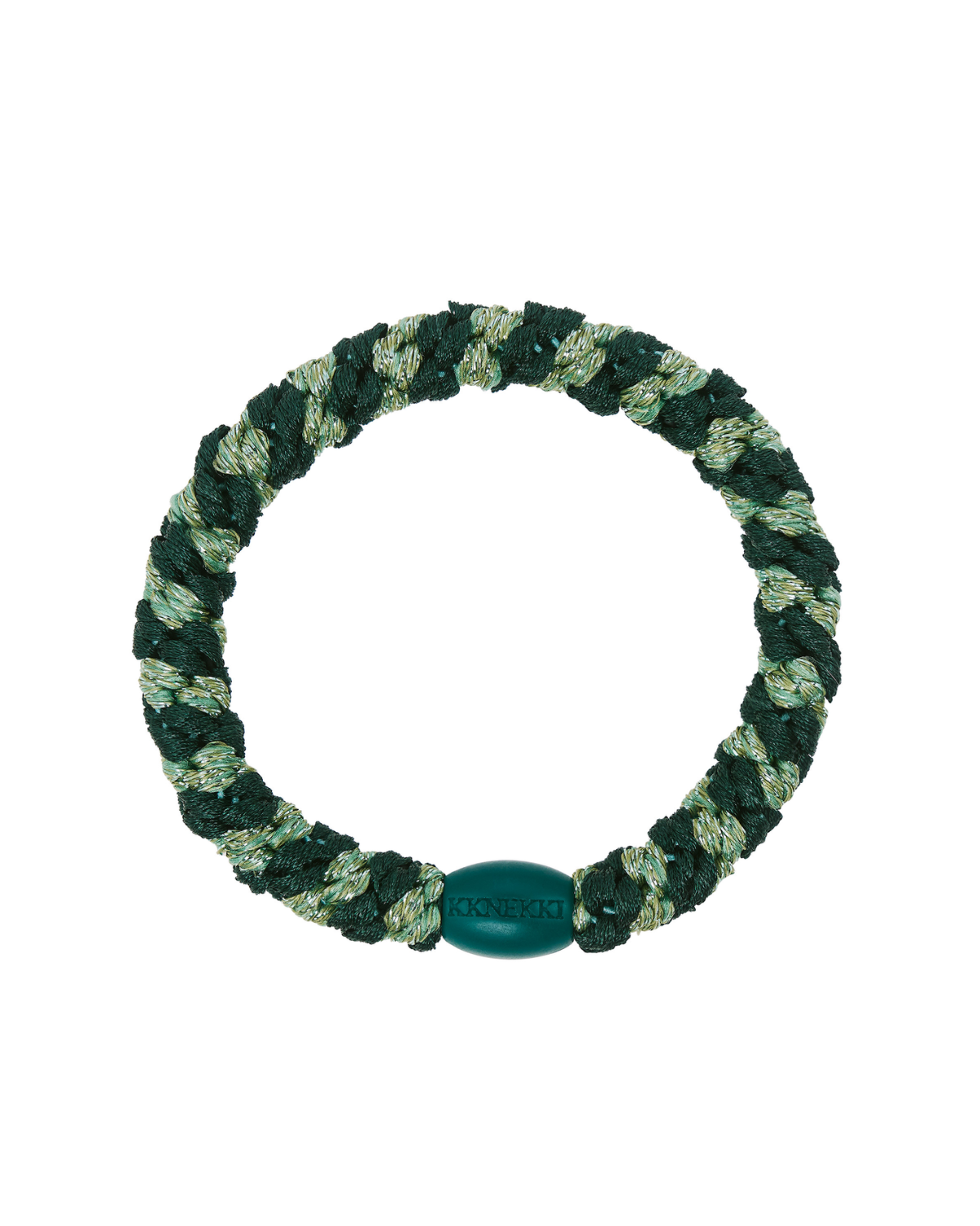 Kknekki A/W26 Jungle Pistachio Glitter Stripe