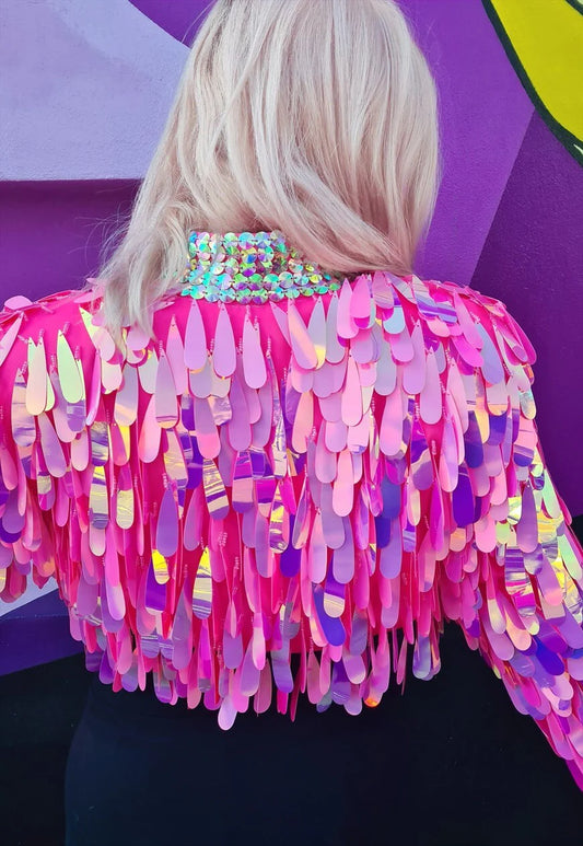 Angel Dust Pink Festival Jacket