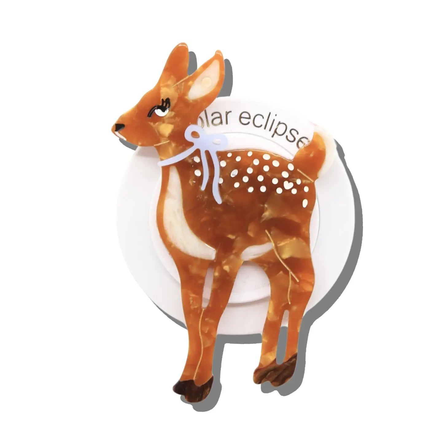 Solar Eclipse Hand-Painted Fawn Grip Charm COMING SOON
