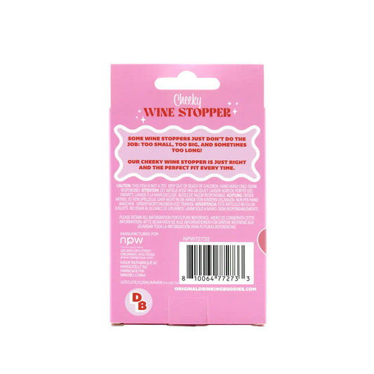 Bachelorette Party Cheeky Wine Stopper
