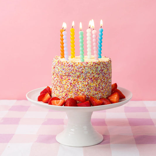 Birthday Brights Bobble Cake Candles