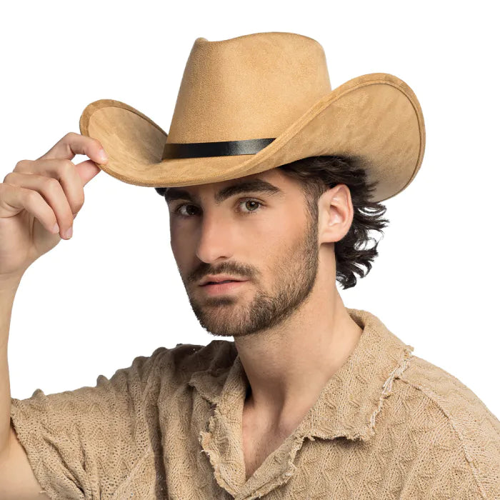 Bronco Beige Cowboy Hat