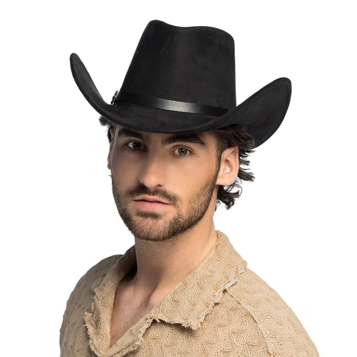 Bronco Black Cowboy Hat