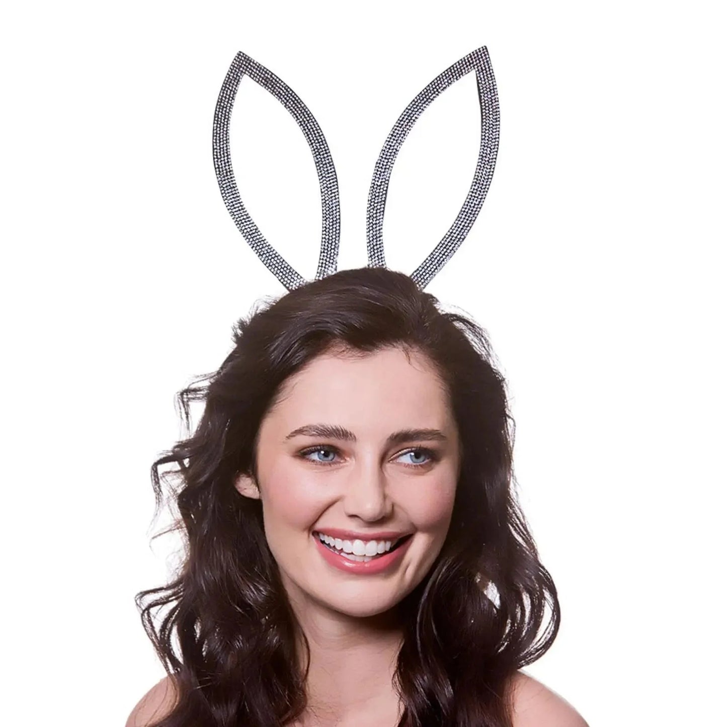 Diamante Bunny Ear Headband