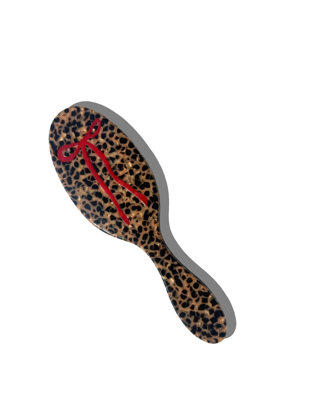 Solar Eclipse Leopard Hairbrush