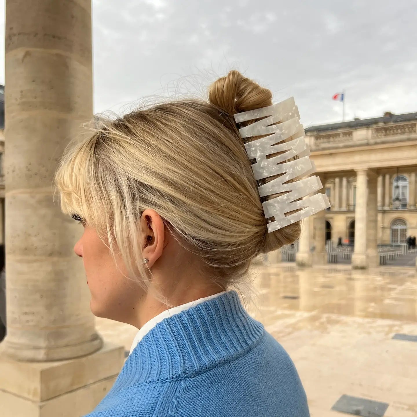Solar Eclipse Mama Claw Hair Clip
