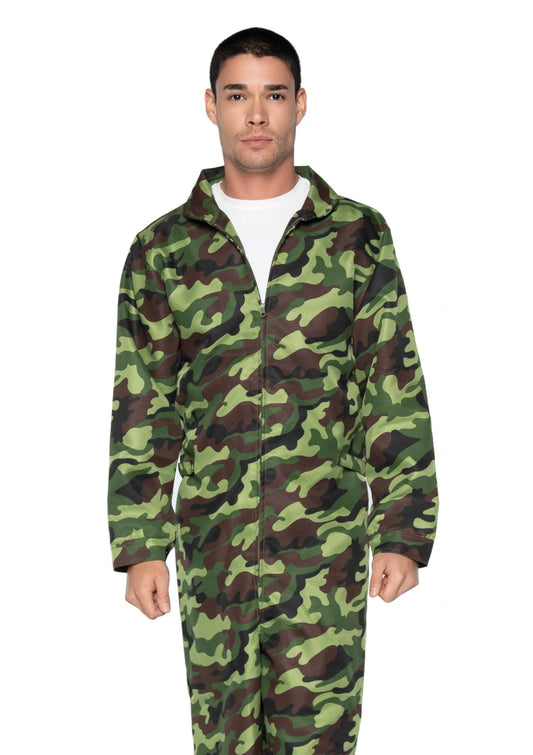 Mens Camo Jumpsuit