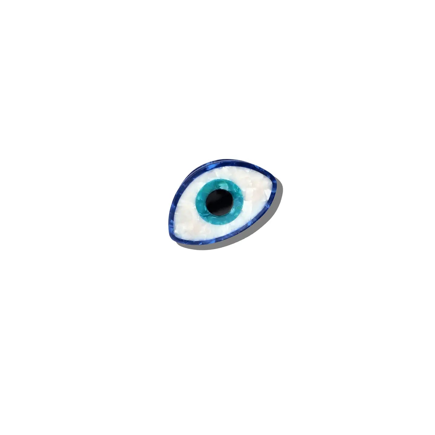 Solar Eclipse Mini Evil Eye Claw Hair Clip