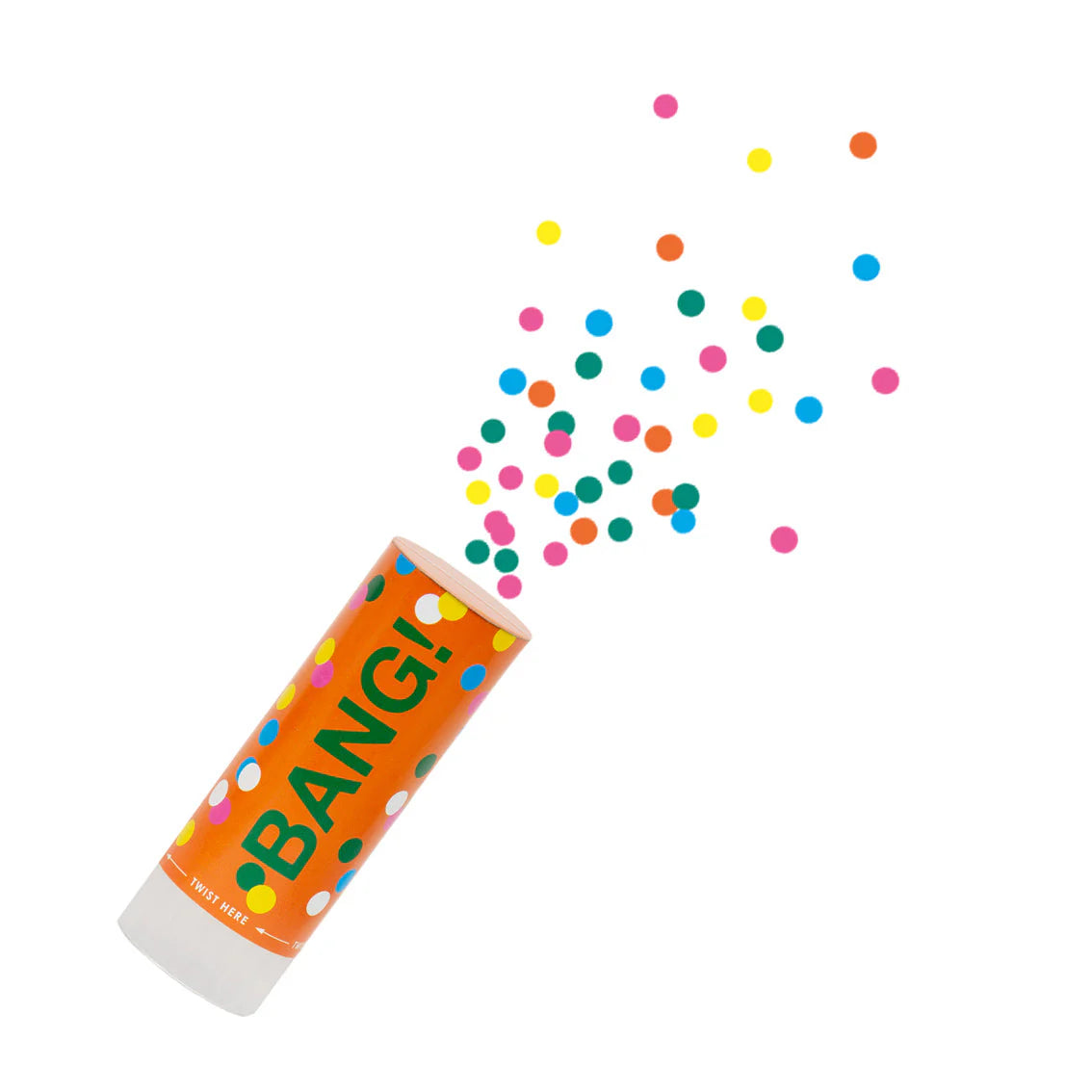 COMING SOON Birthday Brights Mini Confetti Cannons - IN STORE ONLY