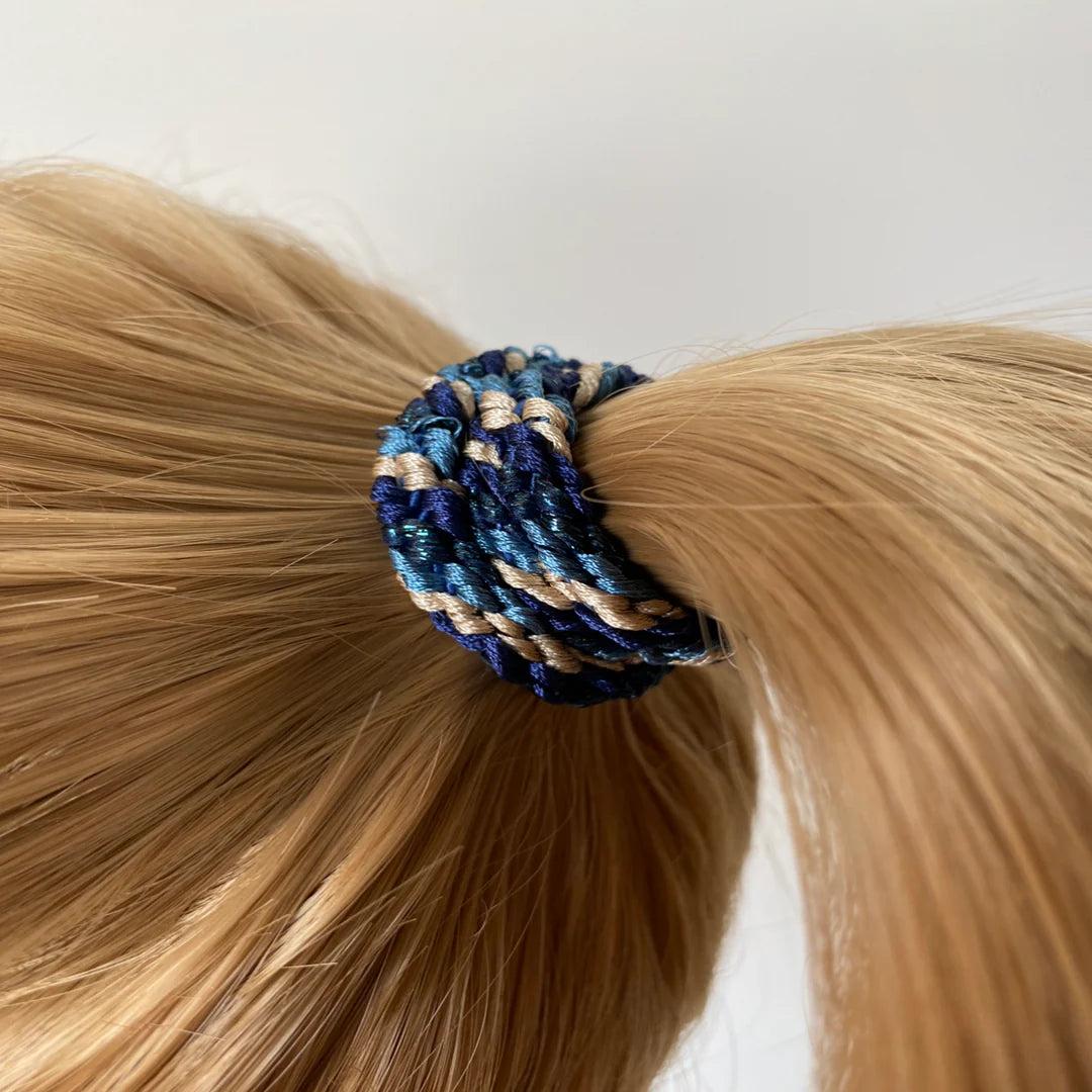 Kknekki Navy Petrol Glitter