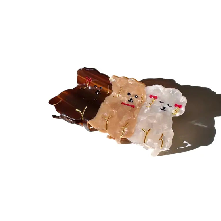 Solar Eclipse 3 Puppies Claw Clip