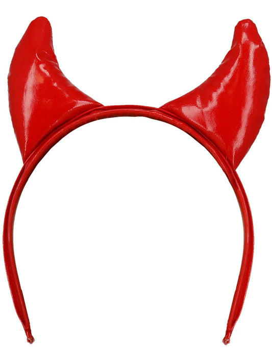 Red Puffy Devil Horns