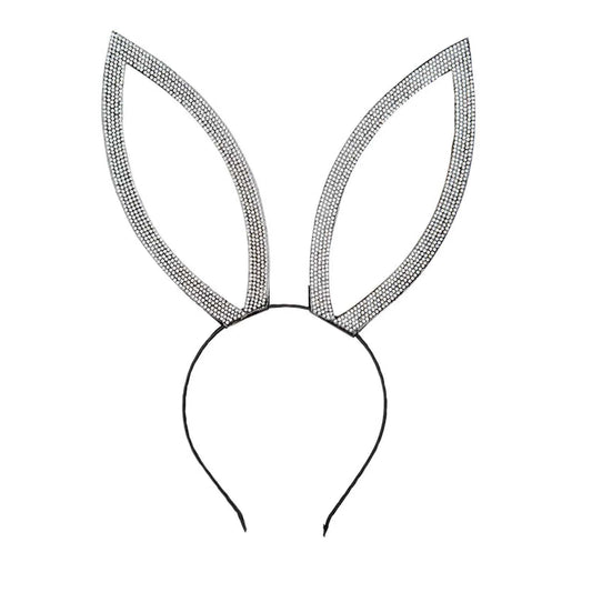 Diamante Bunny Ear Headband