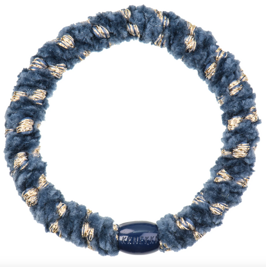 Kknekki Velvet Stripe Dusty Grey Blue