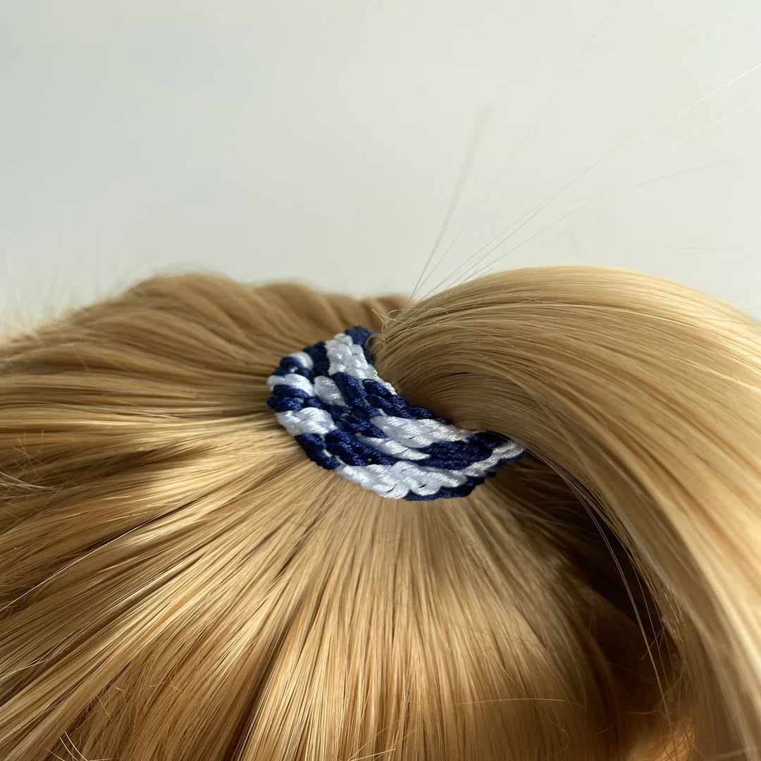 Kknekki Navy White Stripe