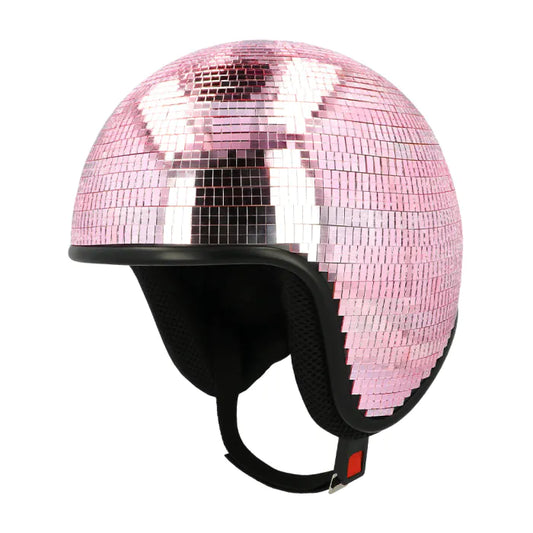 Pink Disco Helmet