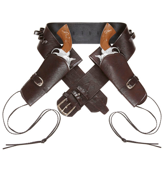 COMING SOON Brown Authentic Western Double Cowboy Holster