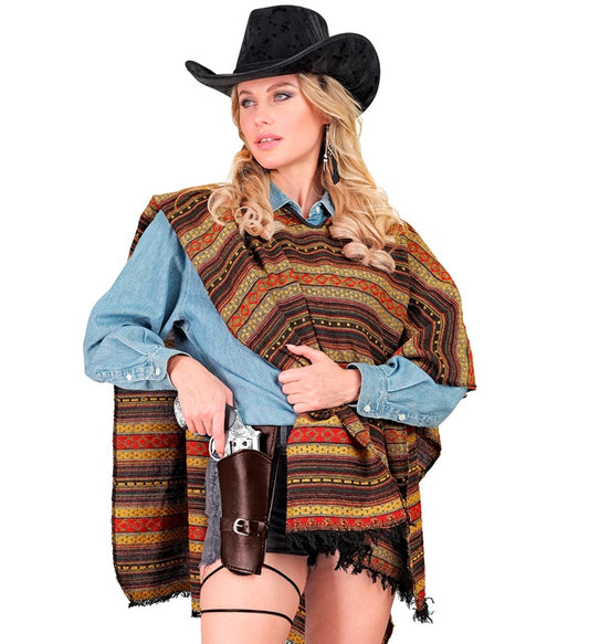 Brown Authentic Western Double Cowboy Holster