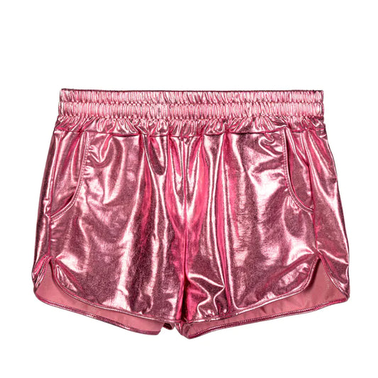 Shiny Pink Hotpants