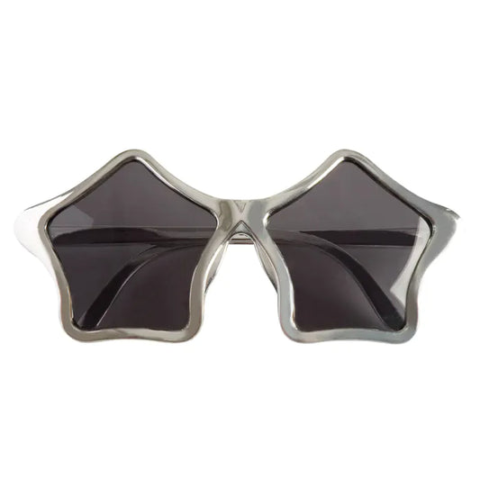 Silver Star Party Glasses