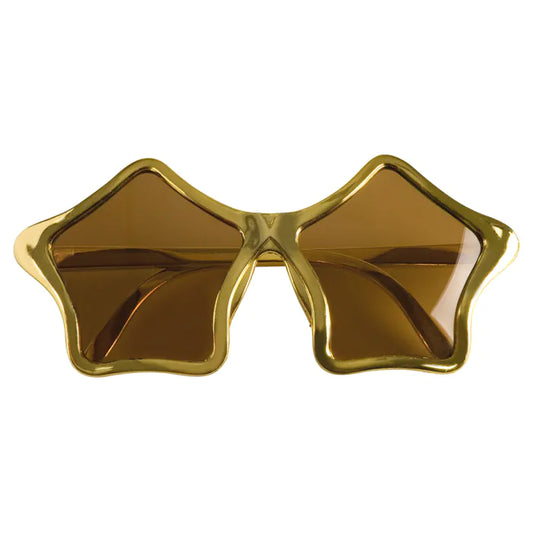 Gold Star Party Glasses