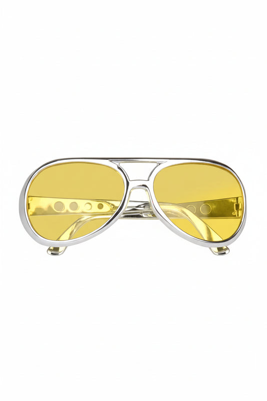 Reno Rock 'n Roll Glasses - Yellow