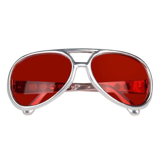 Reno Rock 'n Roll Glasses - Red