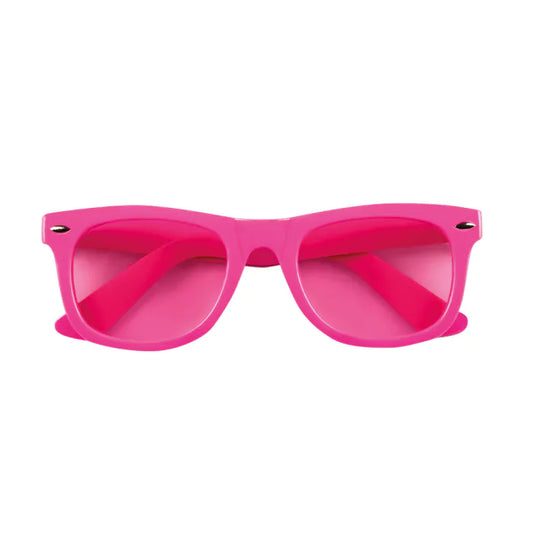 Neon Pink Party Glasses