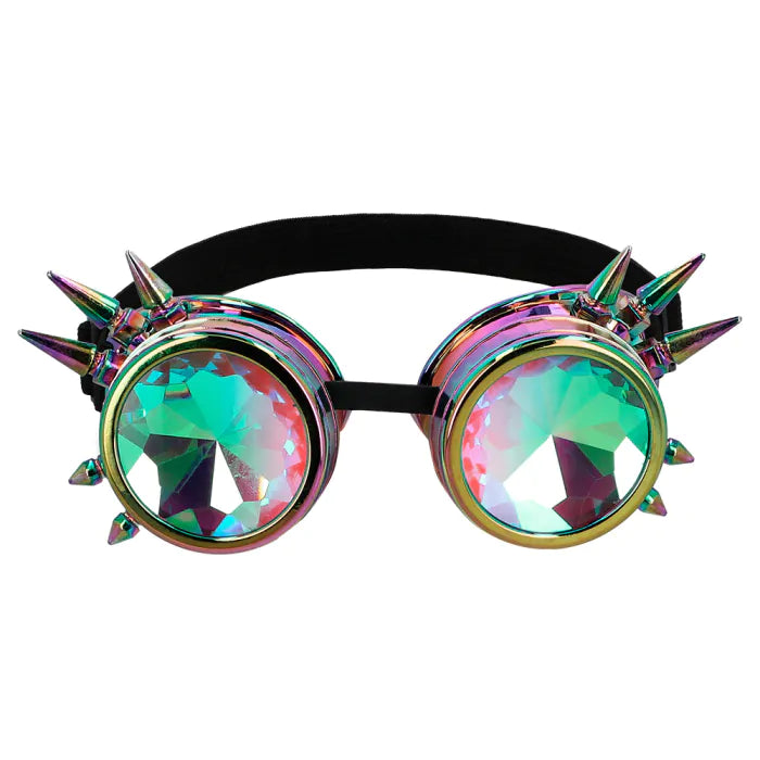 Silver Festival Party Goggle Glasses