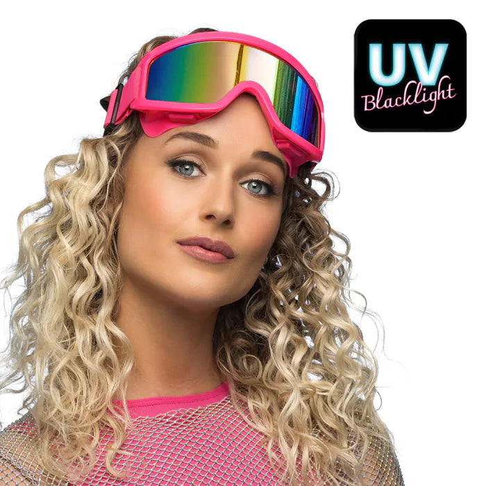 Party Ski Goggles - Neon Pink