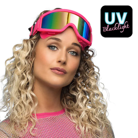 Party Ski Goggles - Neon Pink